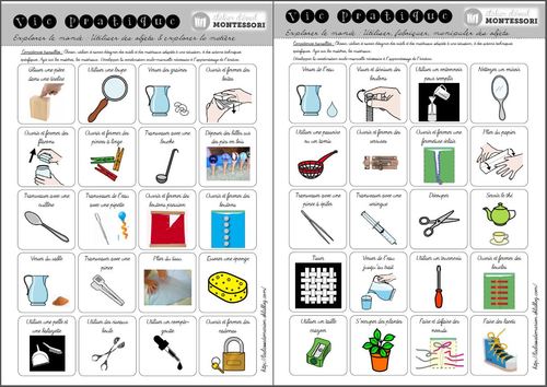 Les maternelles - Ateliers Montessori